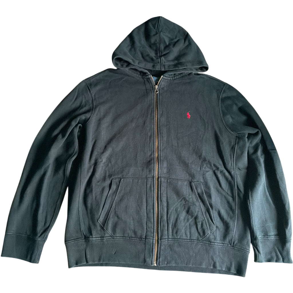 Hoodie Ralph Lauren Zippé Noir (XXL)