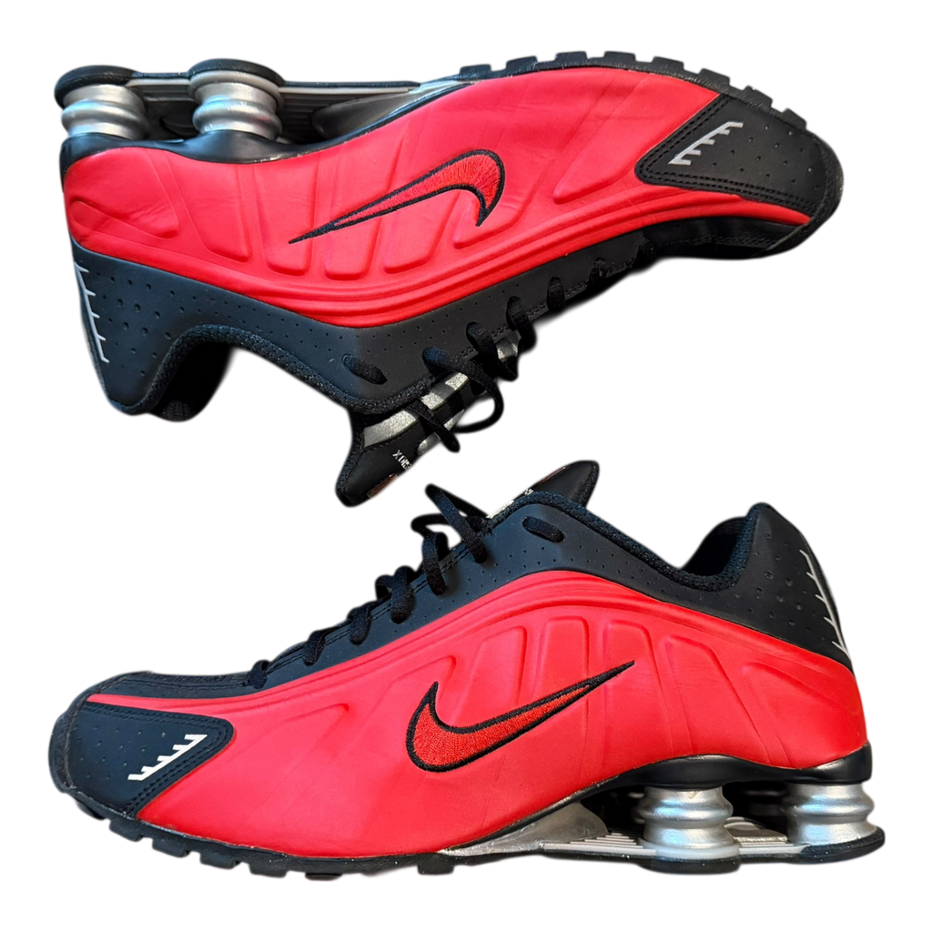 Shox R4 University Red Black (44)
