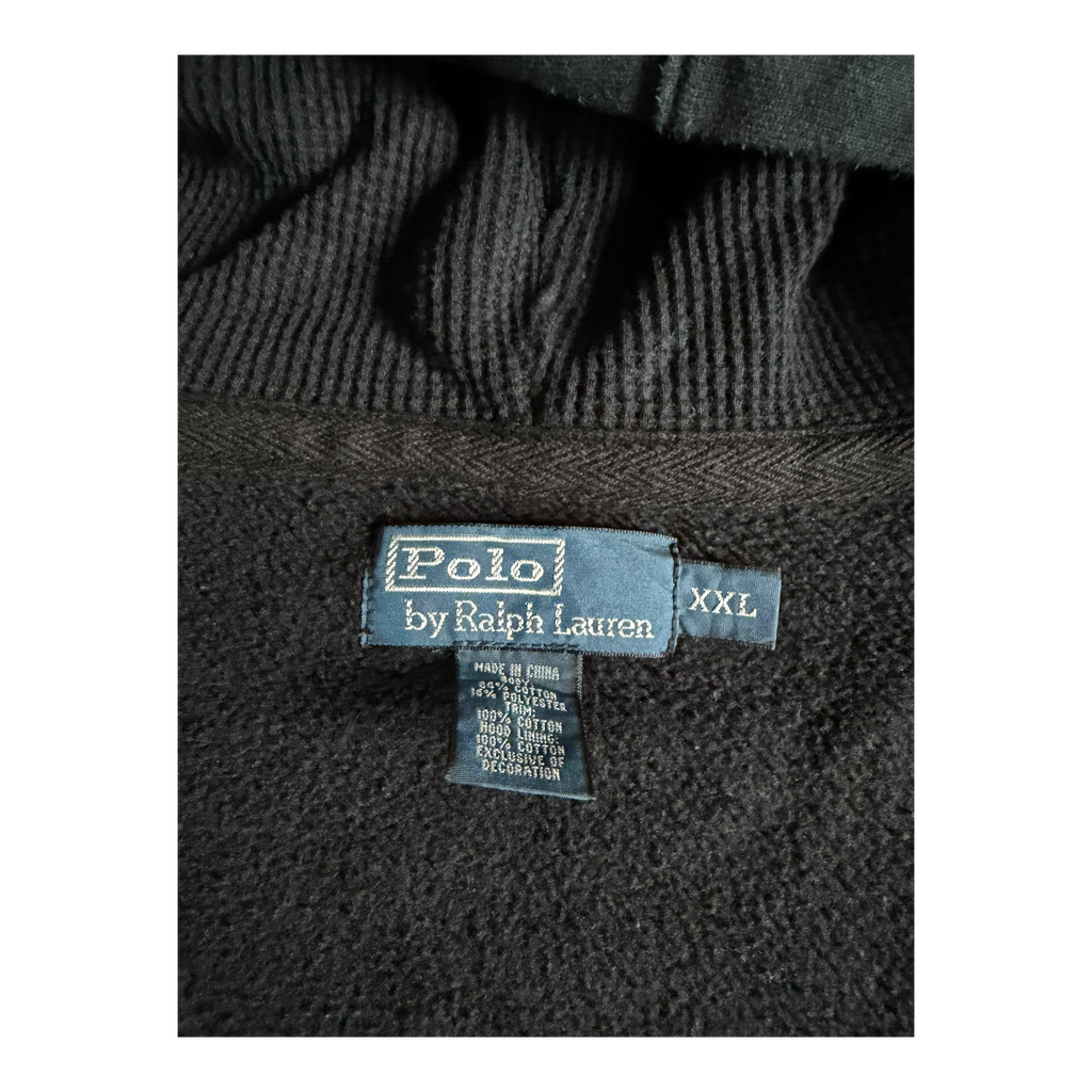 Hoodie Ralph Lauren Zippé Noir (XXL)