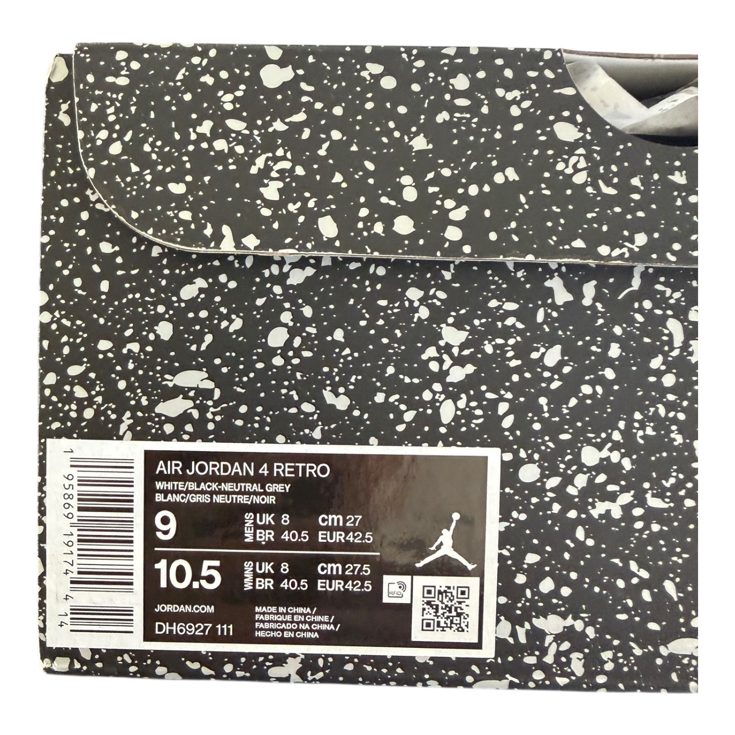 Jordan 4 Military Black (42.5)