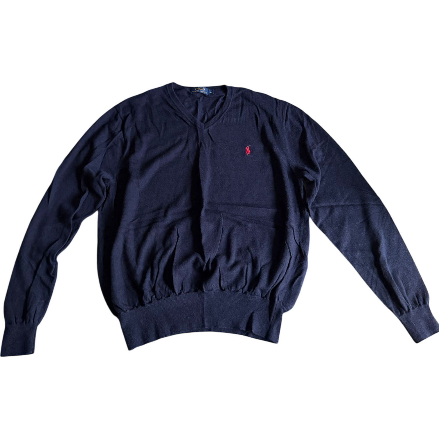 Pull Ralph Lauren Bleu Marine (XL)