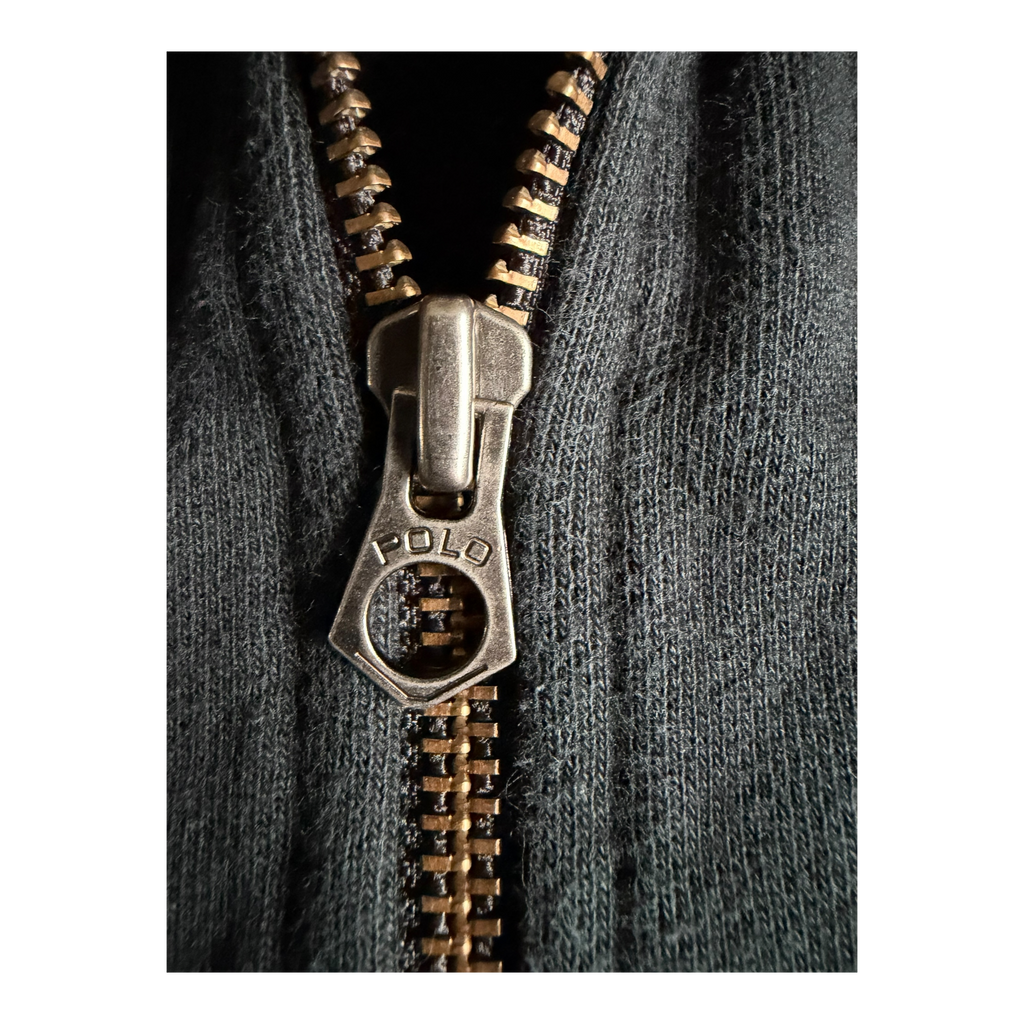 Hoodie Ralph Lauren Zippé Noir (XXL)