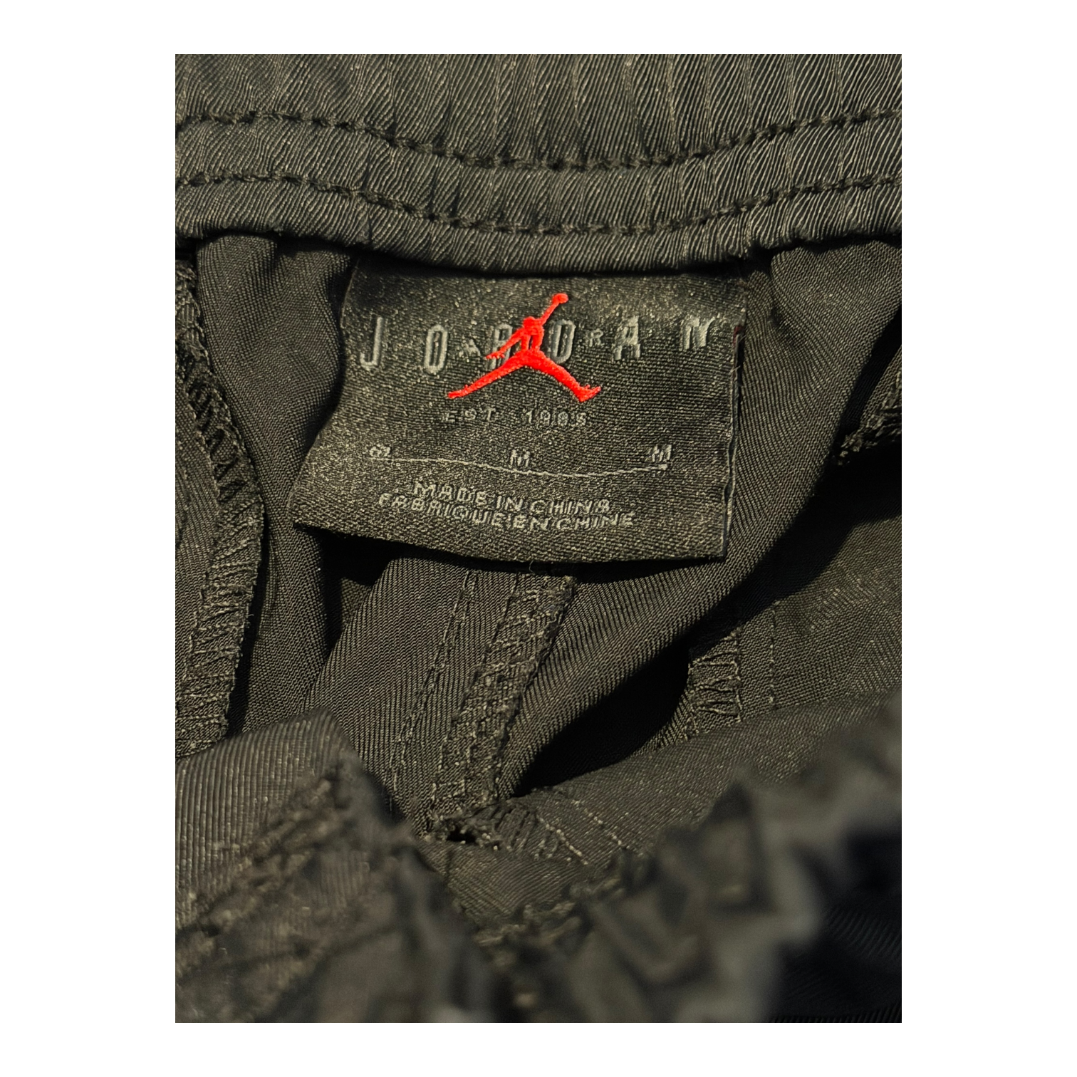 Cargo Jordan Noir (M)