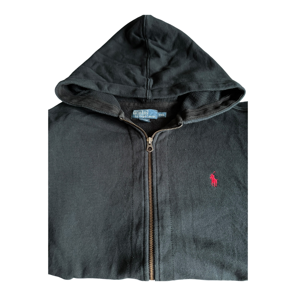 Hoodie Ralph Lauren Zippé Noir (XXL)