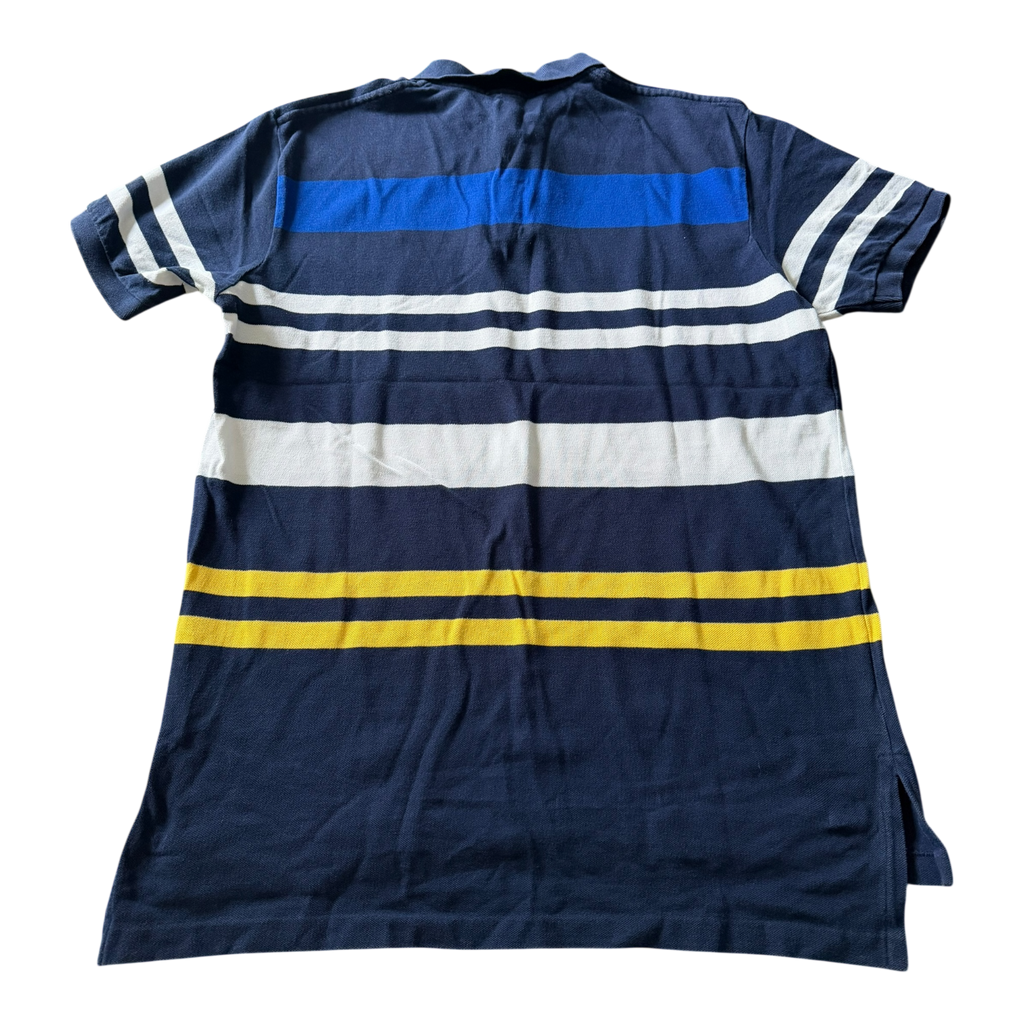Polo Ralph Lauren Rayé Bleu/Blanc/Jaune (L)