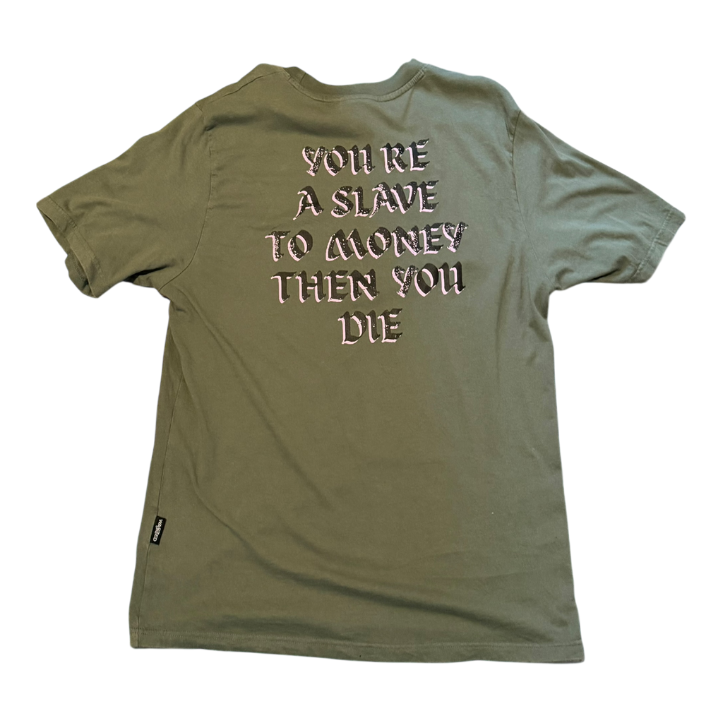 T-Shirt Wasted Cash Kaki (M)