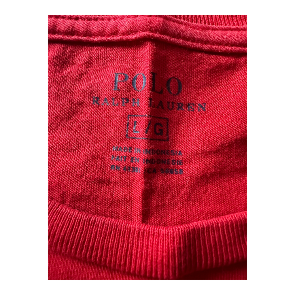 T-Shirt Ralph Lauren Rouge (L)
