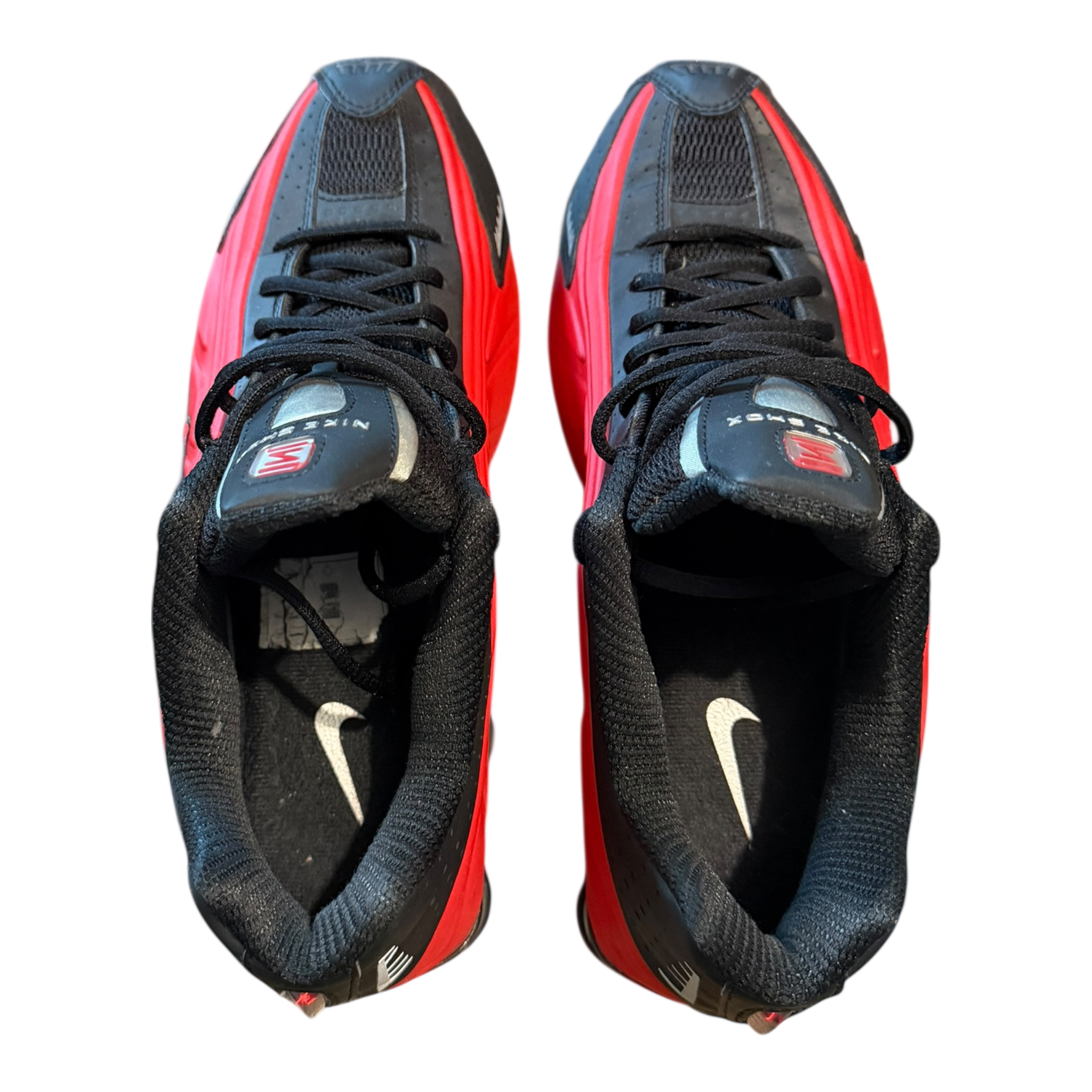 Shox R4 University Red Black (44)