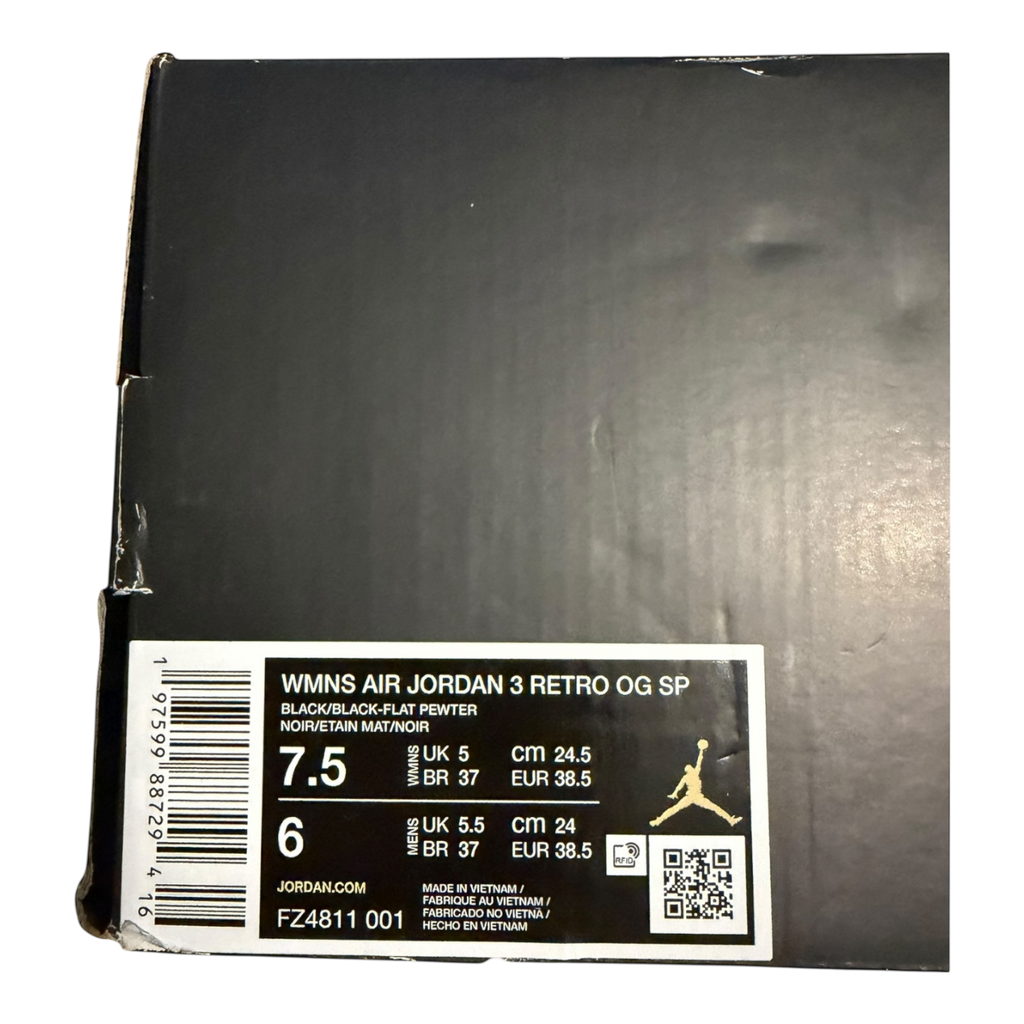 Jordan 3 A Ma Maniere (38.5)