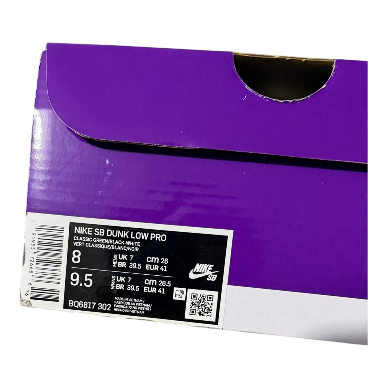 Dunk SB Classic Green (41)